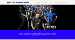 Desktop Screenshot of critterpowergolf.com